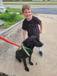 Six-Year-Old Autistic Boy Gets His Service Dog After Community Raised Thousands Of Dollars 