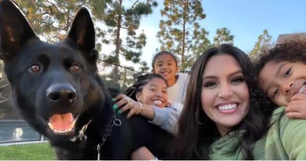 Vanessa Bryant Adopts Loki, Her New German Shepherd: 'My Girls Are Happy'